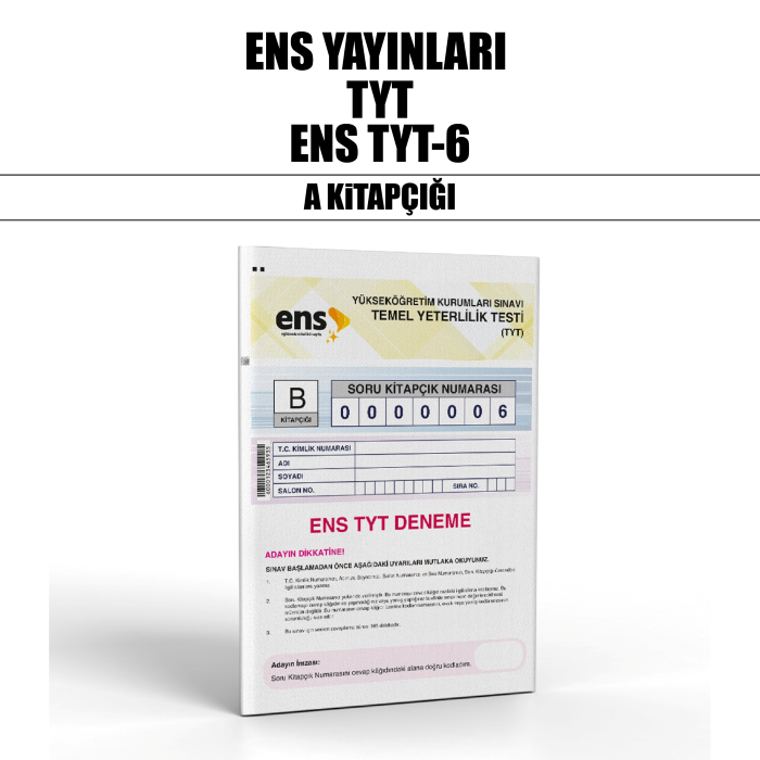 ENS YAYIN TYT SNV 6-A - 25-26